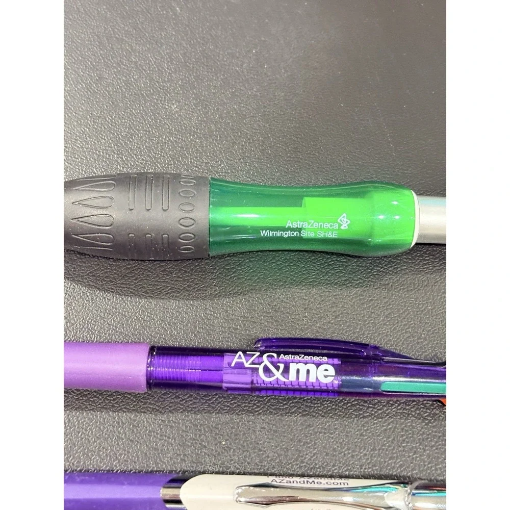 4 Pens Drug Rep Pharmaceutical Promo AstraZeneca - AZ and Me